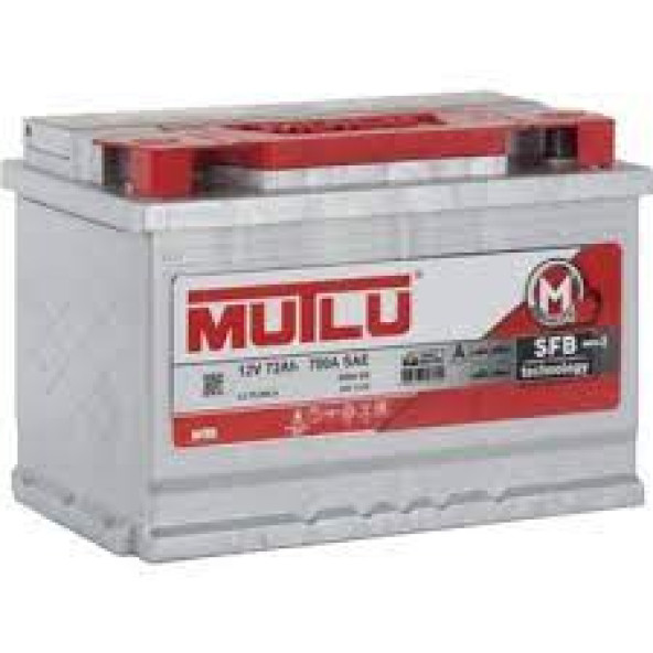12V 72 Ah Sfb 72 Amper Mutlu Akü 700A / 530509757 - Evet ürün görseli 1