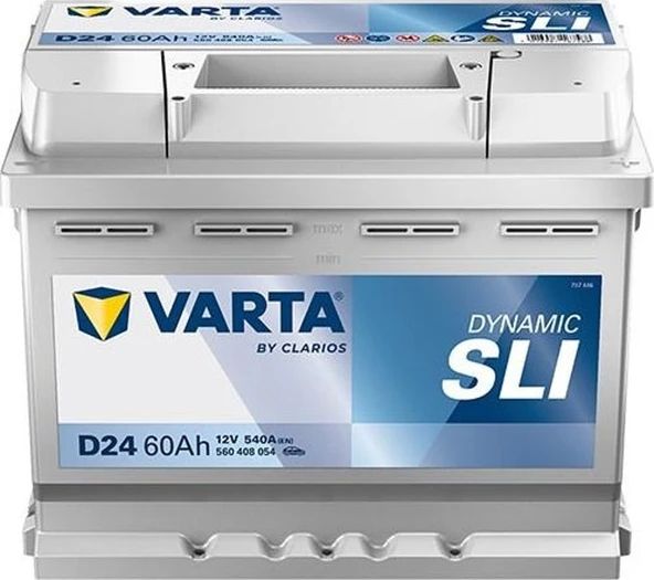 Varta Blue Dynamic D24 12 V 60 Ah 540 CCA Akü - 2025 ürün görseli 1