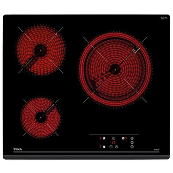 Teka TZ 6316 Elektrikli Siyah Cam Ankastre Ocak ürün görseli 1