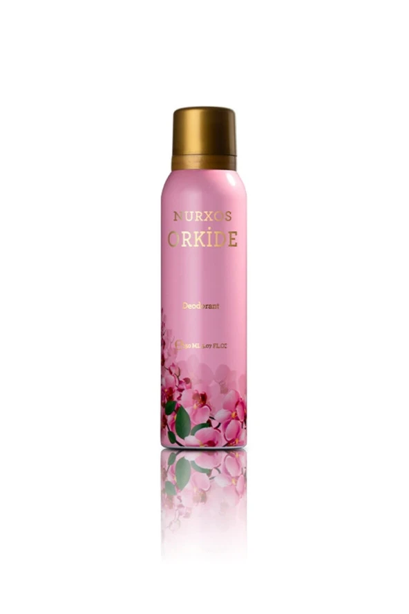 Nurxos Orkide Kadın Deodorant 150 ML – Çiçeksi Meyveli Parfüm Spreyi - 9356 ürün görseli 1
