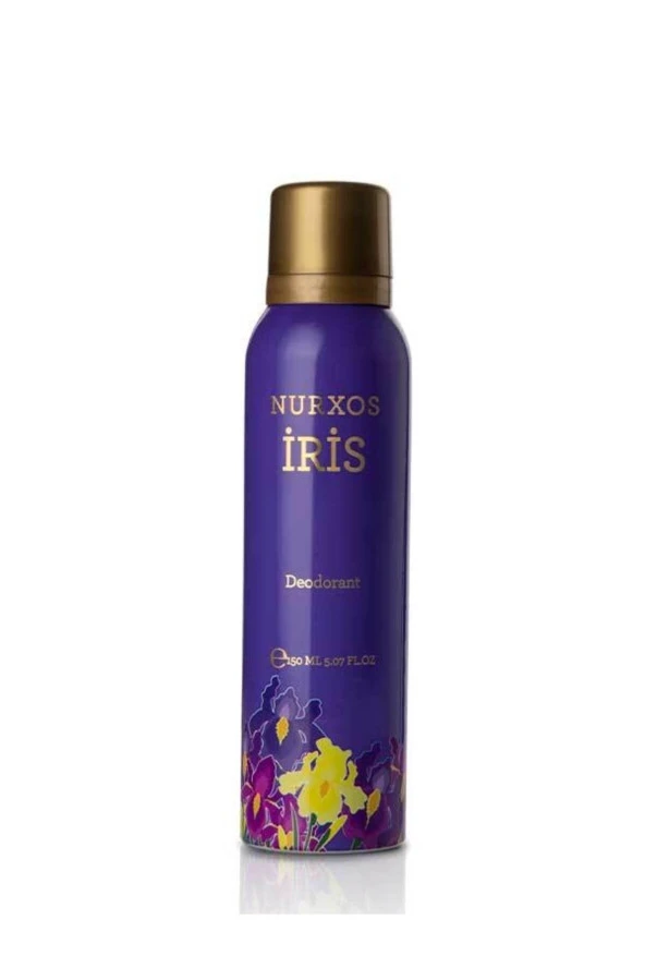 Nurxos İris Kadın Deodorant 150 ML – Çiçeksi Oryantal Parfüm Spreyi - 9352 ürün görseli 1