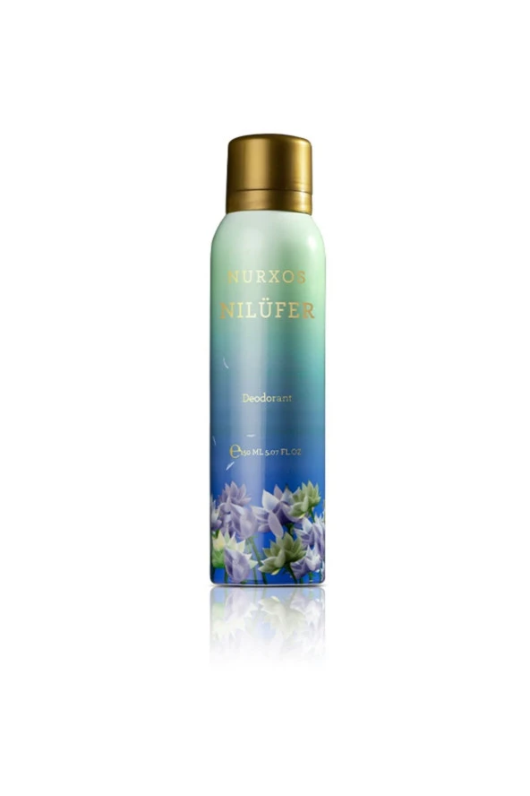 Nurxos Nilüfer Unisex Deodorant 150 ML – Aromatik Odunsu Parfüm Spreyi - 9366 ürün görseli 1