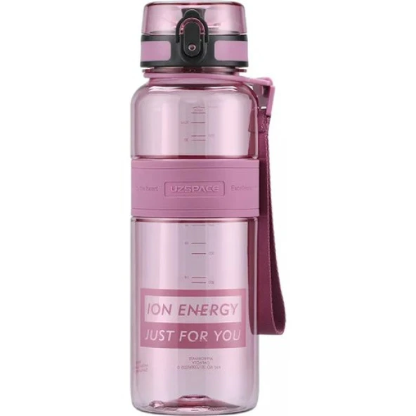 Uzspace 1000 ml Su Matarası Büyük Boy Plum Red ürün görseli 1