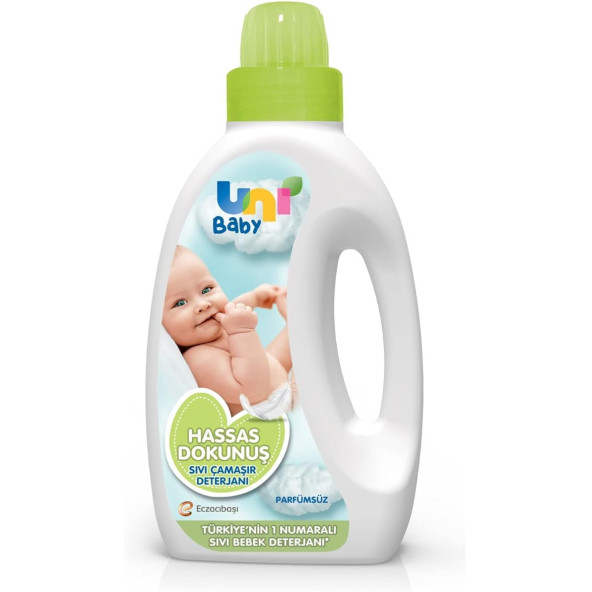 Uni Baby Çamaşır Sensitive Sıvı Deterjan 1500 ml ürün görseli 1