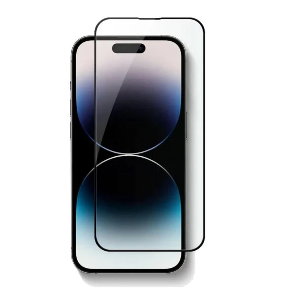 Vendas iPhone 15 Pro Max Uyumlu Tam Kaplama Bilvis Double Strong Tempered Glass Cam Ekran Koruyucu ürün görseli 1
