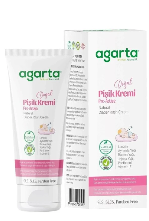 Agarta Doğal Pişik Kremi 100 Ml 8699943341480 ürün görseli 1