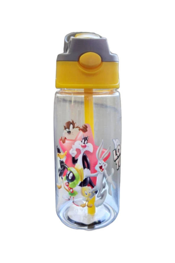 Looney tunes Çocuk Lisanslı Pipetli Matara 480 ML ürün görseli 1