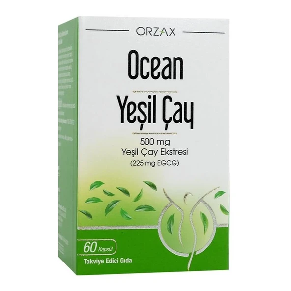 Ocean Yeşil Çay (Green Tea) Takviye Edici Gıda 60 Kapsül ürün görseli 1