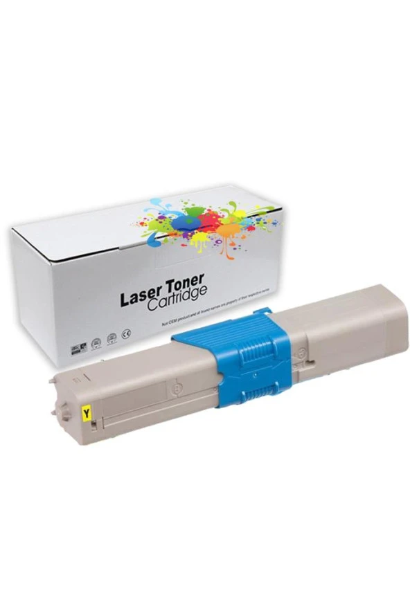 Oki MC561 - 44469714 Sarı Muadil Toner 3.500 Sf ürün görseli 1