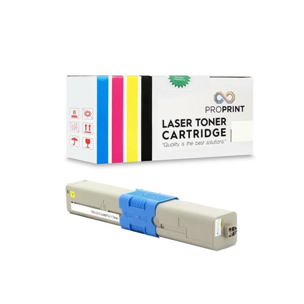 Oki MC361 - 44469714 Sarı Muadil Toner 3.500 Sf ürün görseli 1