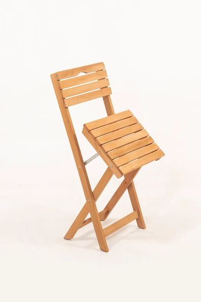 Meya Dekor Balkon Bahçe Mutfak 3'lü Bistro Set Katlanır - Resim 2