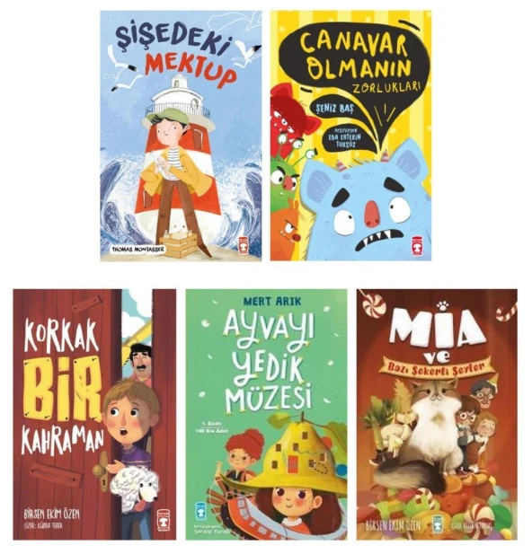 Timaş 3. ve 4. Sınıf Umutlu Kitaplar Serisi 5 Kitap (Set 2) ürün görseli 1
