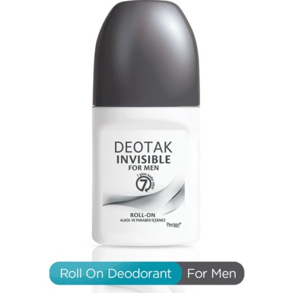 Deotak Invisible For Men Roll-on Deodorant 35 ml ürün görseli 1