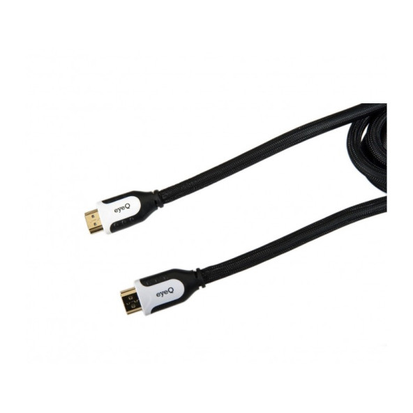 EYE-Q EQ-14VHDMI20 ALTIN UÇLU 2M SİYAH HDMI KABLOSU ikinci el ürün görseli 1