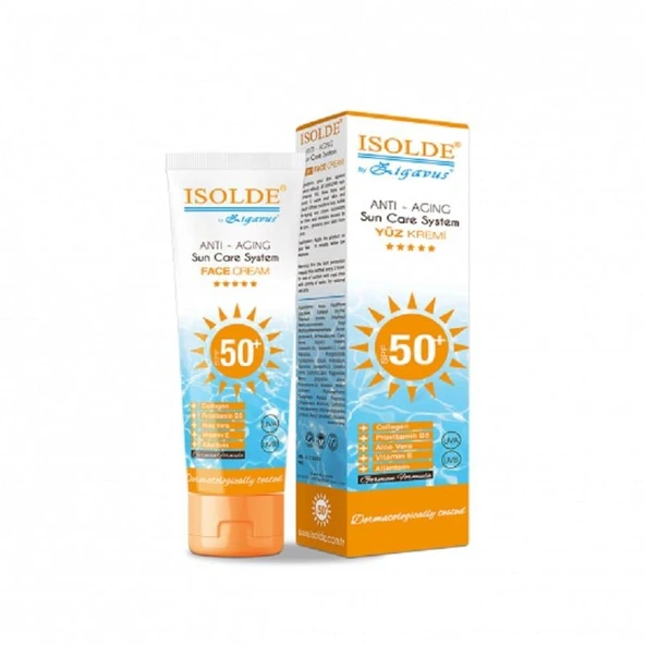 Zigavus Isolde Anti Aging Güneş Koruyucu Yüz Kremi SPF50 100 ml ürün görseli 1