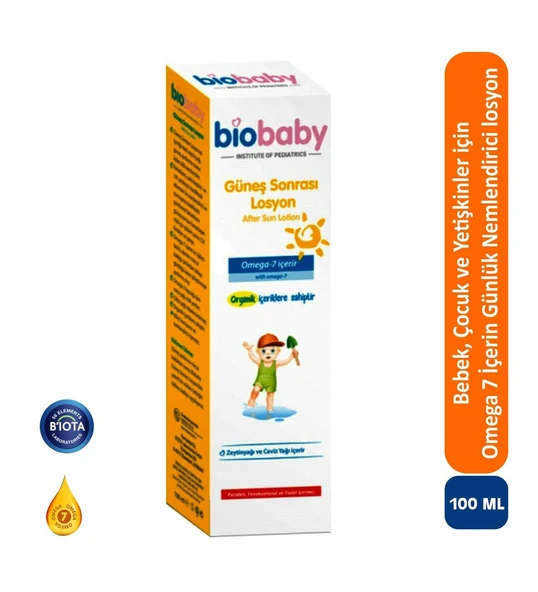 Biobaby Güneş Sonrası Losyon 100 ml ürün görseli 1