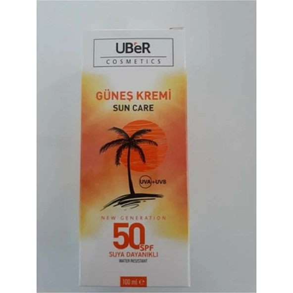 Uber Güneş Kremi SPF50 100 ml ürün görseli 1