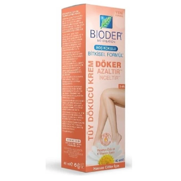 Bioder Tüy Dökücü Krem Hassas Cilt 40 ml ürün görseli 1