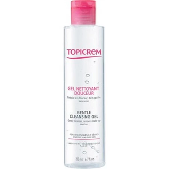 Topicrem Gentle Cleansing Gel Body & Hair 200 ml ürün görseli 1