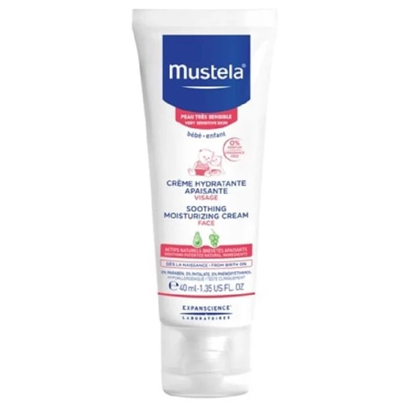 Mustela Soothing Mousturizing Cream Hassas Ciltler İçin Krem 40 ml ürün görseli 1