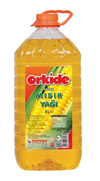 ORKİDE MISIR YAĞI 5 LT ürün görseli 1