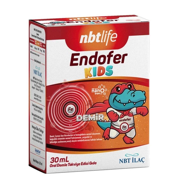 Nbt Life Endofer Kids 30 ml ürün görseli 1
