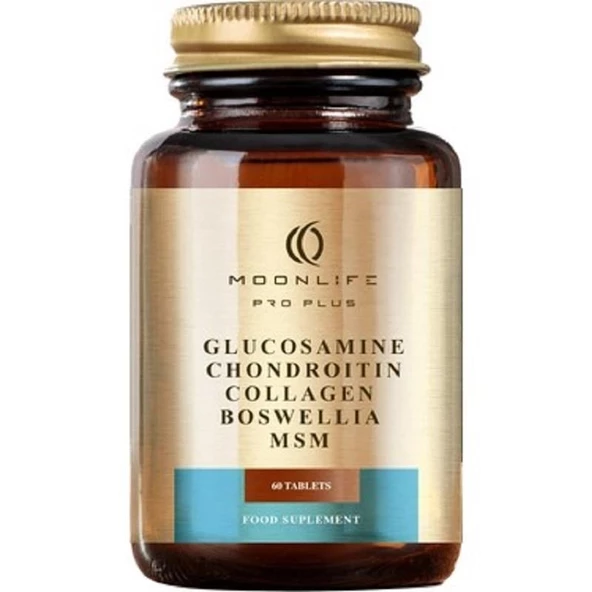 Moonlife Glucosamine Chondroitin Collagen Boswella MSM 60 Tablet ürün görseli 1