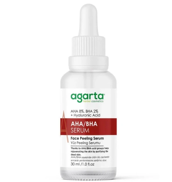 Agarta Aha/ Bha Canlandırıcı Yüz Peeling Bakım Serumu 30 Ml 8699943342531 ürün görseli 1