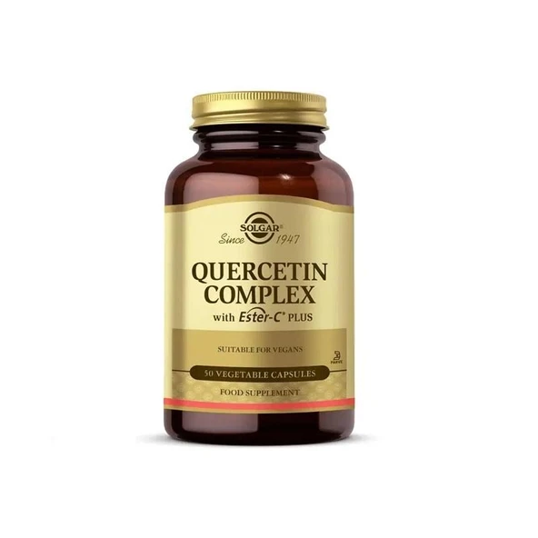 Solgar Quercetin Complex with Ester-C Plus 50 Tablet ürün görseli 1