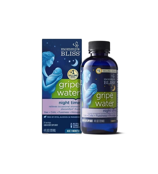 Mommy's Bliss Gripe Water Night Time Damla 120 ml ürün görseli 1