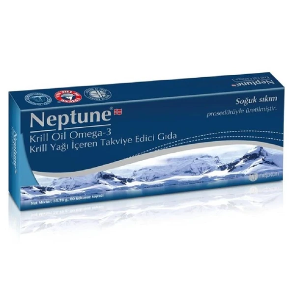 Neptune Krill Oil Omega 3 60 Kapsül ürün görseli 1