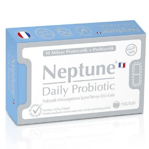 Neptune Daily Probiotic 30 Kapsül ürün görseli 1