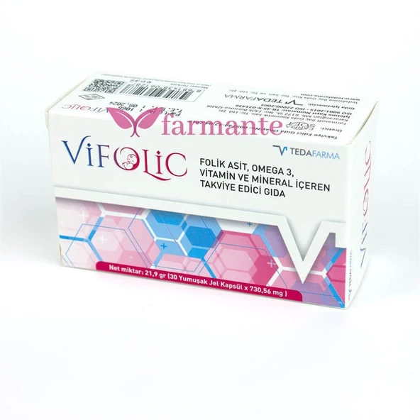 Vifolic 30 Yumuşak Kapsül ürün görseli 1