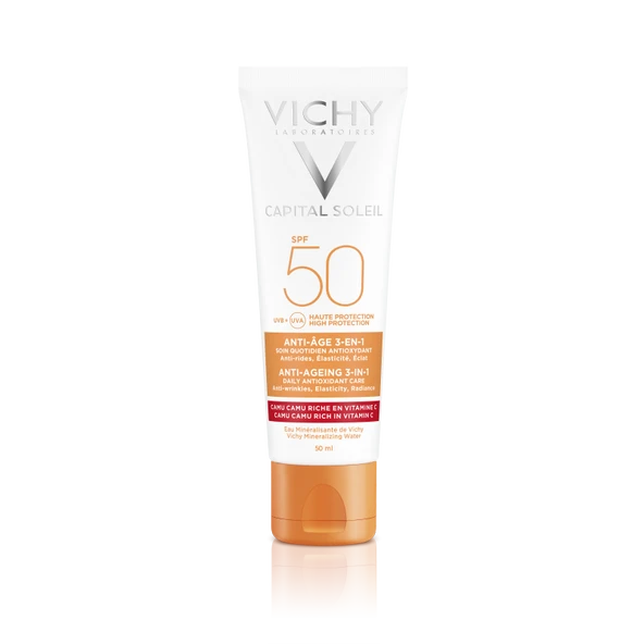 Vichy Ideal Soleil SPF50 Anti Ageing Care Cream 50 ml ürün görseli 1