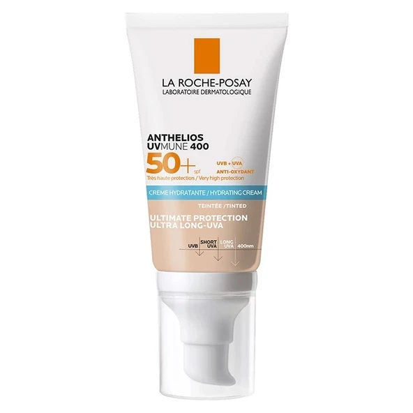 La Roche-Posay  Uvmune Hydrating Cream Tinted Renkli Güneş Kremi ürün görseli 1