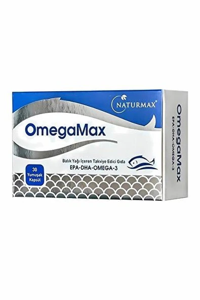 Naturmax Omegamax Omega 3 30 Kapsül ürün görseli 1