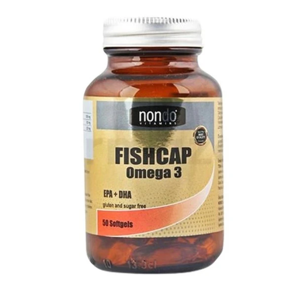 Nondo Fishcap Omega 3 50 Yumuşak Kapsül ürün görseli 1