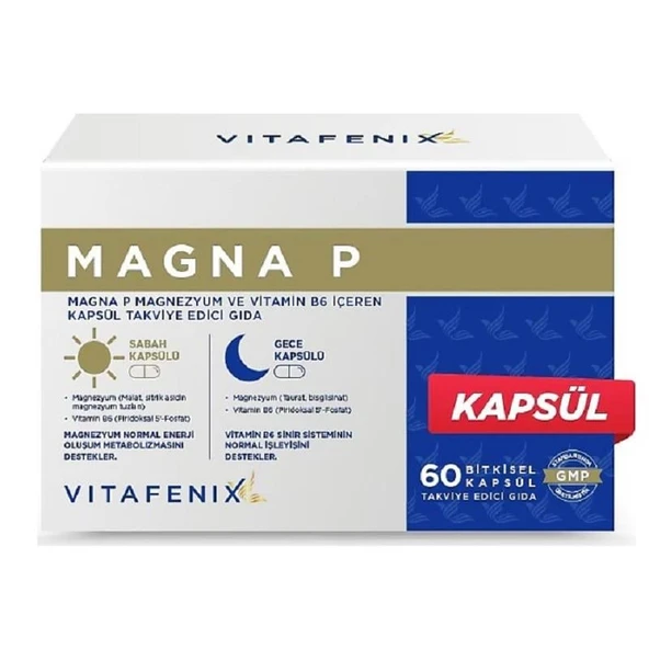 Vitafenix Magna-P 60 Kapsül ürün görseli 1