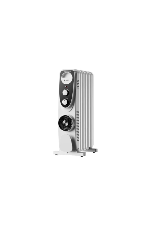 Dijitsu Dyr15 11 Dilim Beyaz Turbo Fanlı Yağlı Radyatör ürün görseli 1
