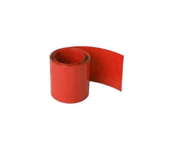 Batarya Shrink 3cm Kırmızı Isı ile Daralan PVC 1metre Makaron 18650 Li-ion ürün görseli 1