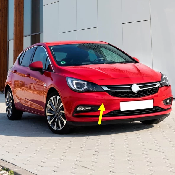 Opel Astra K 2016-2019 Ön Tampon Çeki Kapak Çekme Demiri Kapağı ürün görseli 1