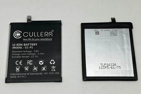 Cullera Casper P1 Batarya Pil - Resim 3