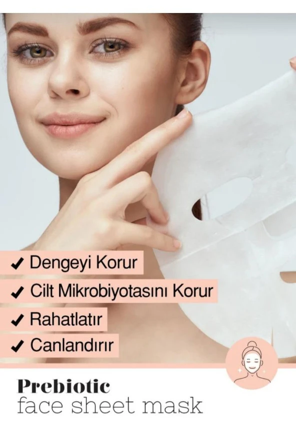 Lacinia Kağıt yüz maskesi - Resim 2