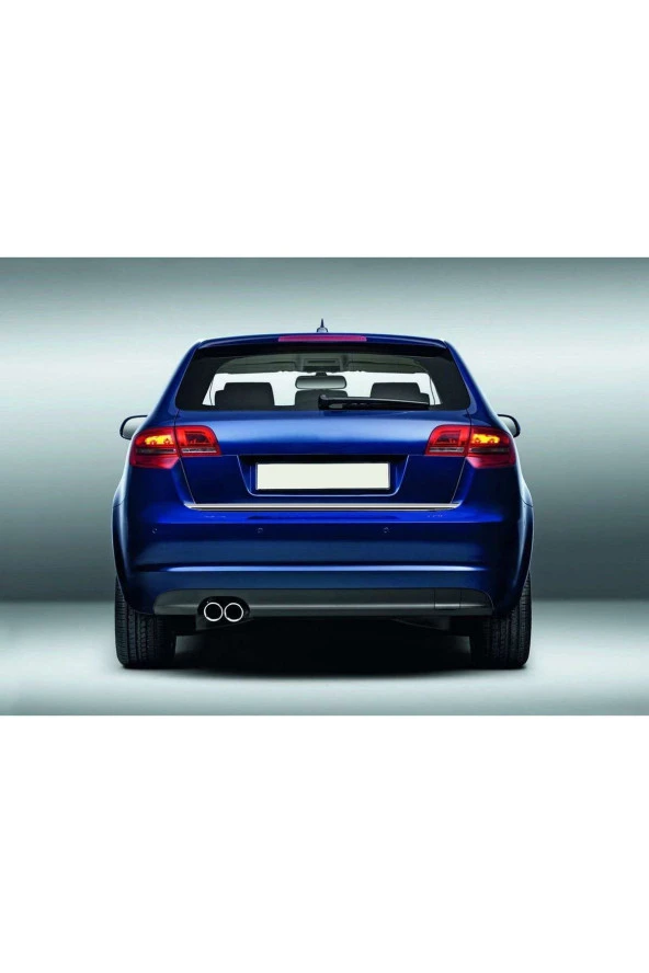 Audi A3 Krom Bagaj Alt Çıtası 2004-2012 (4 kapı) ürün görseli 1
