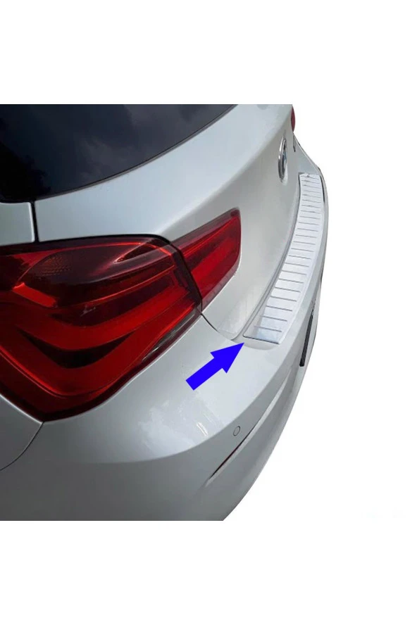 Bmw 1 Serisi F20 Krom Arka Tampon Eşiği 2011-2019 ürün görseli 1