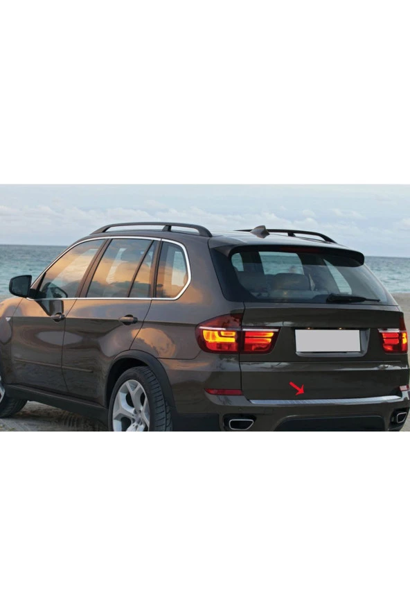 Bmw X5 E70 Krom Arka Tampon Eşiği 2007-2013 ürün görseli 1