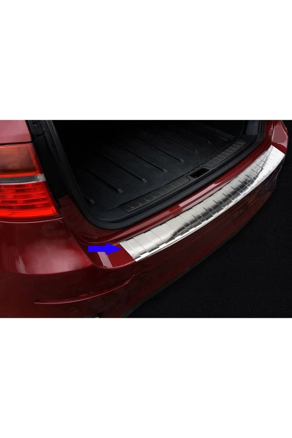 Bmw X6 E71 Krom Arka Tampon Eşiği 2007-2018 ürün görseli 1