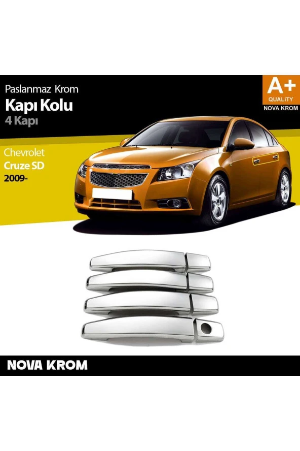 Chevrolet Cruze SD Krom Kapı Kolu 4 Kapı 2009 Üzeri ürün görseli 1