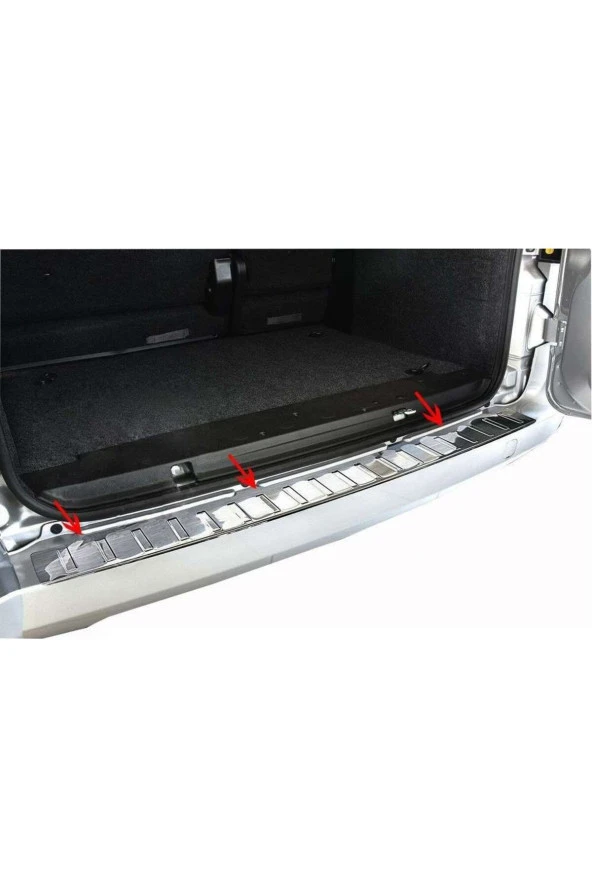 Citroen Nemo Krom Arka Tampon Eşiği 2008 Üzeri ürün görseli 1