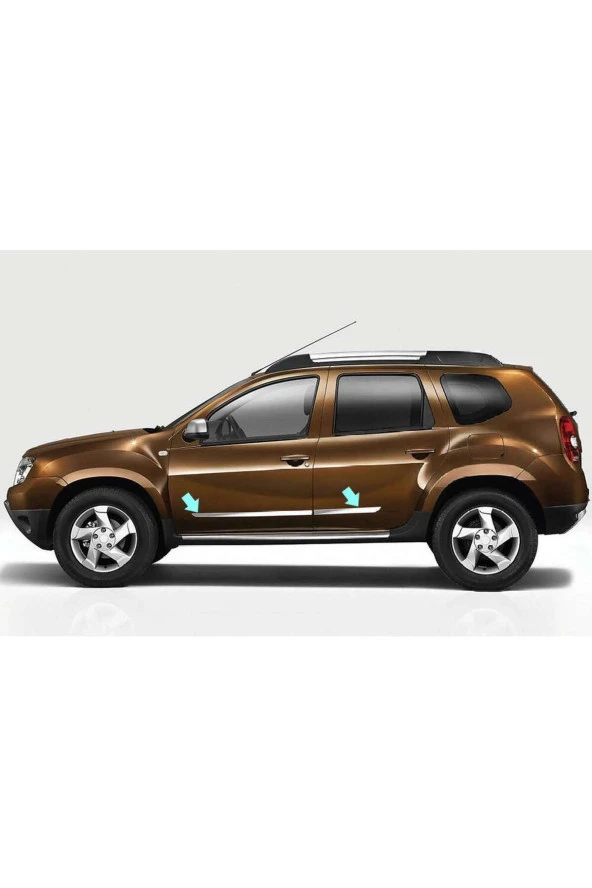 Dacia Duster Kapı Koruma Çıtası Krom 2009-2018 ürün görseli 1